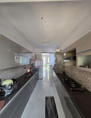 Kitchen in 5 BHK Apartment at Transcon Triumph Tower, Andheri West – for Sale