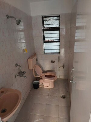 Bathroom in 2 BHK Apartment at Shivanand Garden, Wanwadi – for Rent