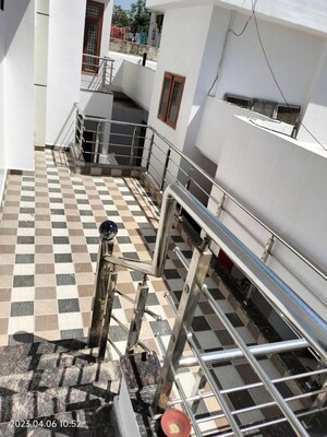 Balcony in 2 BHK Builder Floor at Gomti Nagar – for Rent