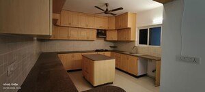 Kitchen in 3 BHK Apartment at Hallmark Treasor, Narsingi – for Rent