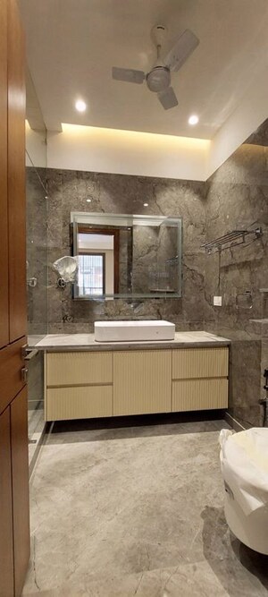 Bathroom in 4 BHK Builder Floor at Greater Kailash ii – for Rent