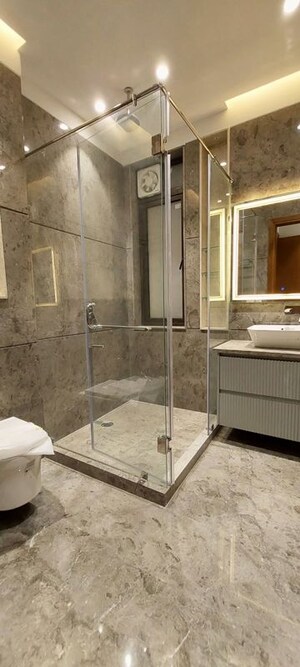 Attached Bathroom in 4 BHK Builder Floor at Greater Kailash ii – for Rent