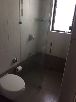 Bathroom in 2 BHK Apartment at Dindoshilla Apartment, Khar West – for Rent