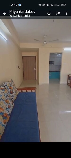 Bedroom in 2 BHK Apartment at Ashar Axis, Majiwada – for Rent