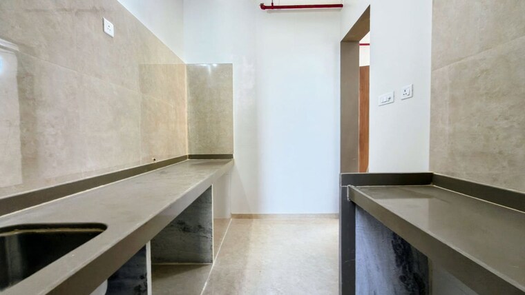 Kitchen, dosti-west-county 2 Bedroom 700 Sq.Ft. Apartment In Balkum Pada Thane 10797363