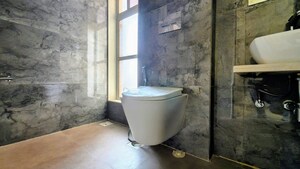 Bathroom in 2 BHK Apartment at Dosti West County, Balkum Pada – for Rent