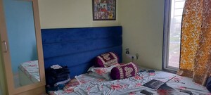 Bedroom in 2 BHK Apartment at Shree Venkatesh Graffiti Glover, Keshav Nagar – for Rent
