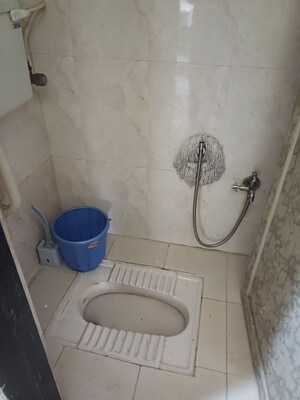Bathroom in 1 BHK Apartment at Krishna Villa Ghansoli, Ghansoli – for Rent