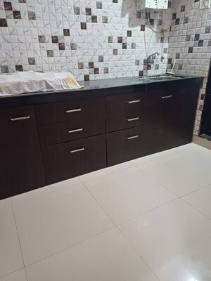Kitchen in 1 BHK Apartment at Krishna Villa Ghansoli, Ghansoli – for Rent