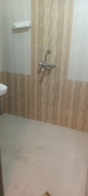 Bathroom in 1 BHK Apartment at Krishna Villa Ghansoli, Ghansoli – for Rent