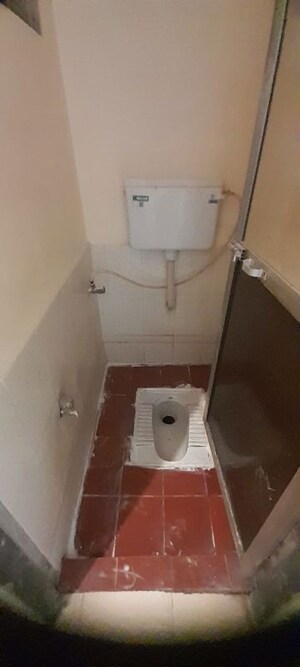 Bathroom in 1 BHK Apartment at Ashapuradam HSG Society, Ghansoli – for Rent