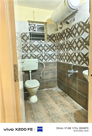 Attached Bathroom in 1 BHK Independent House at Sapthagiri Nivas, Cv Raman Nagar – for Rent