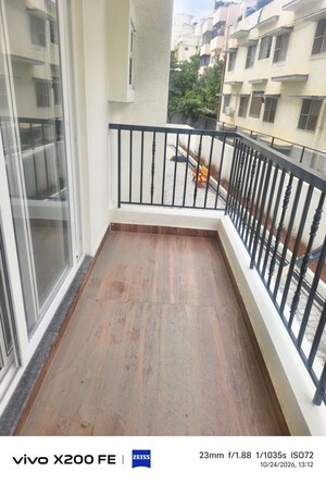 Balcony in 2 BHK Apartment at Ganga Paradise, Cv Raman Nagar – for Rent