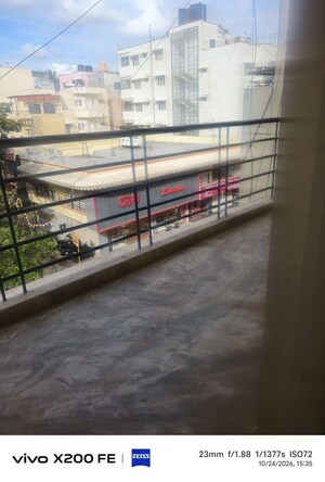 Balcony in 1 BHK Independent House at Anjenaya Apartments, Cv Raman Nagar – for Rent
