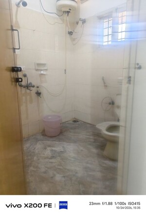 Bathroom in 1 BHK Independent House at Anjenaya Apartments, Cv Raman Nagar – for Rent