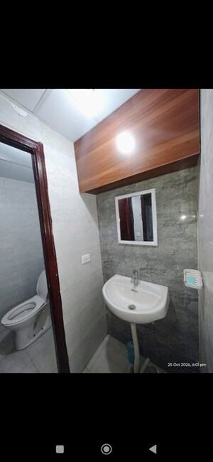 Bathroom in 1 BHK Apartment at Amrapali O2 Valley, Tech Zone 4 Greater Noida – for Rent