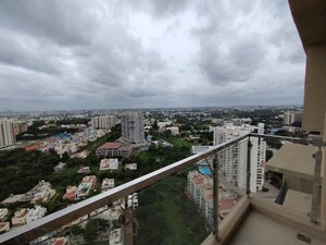 Balcony in 3 BHK Penthouse at Bhartiya Nikoo Homes Phase 2, Thanisandra Main Road – for Sale