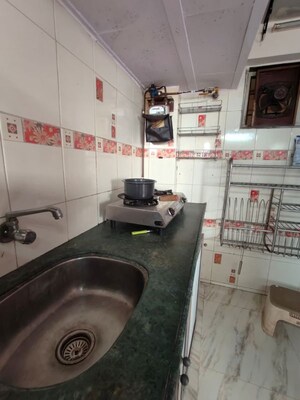 Kitchen in 1 RK Apartment at Poonam Jewel, Poonam Nagar – for Rent