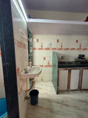 Bathroom in 1 RK Apartment at Poonam Jewel, Poonam Nagar – for Rent