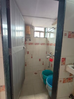 Bathroom in 1 RK Apartment at Poonam Jewel, Poonam Nagar – for Rent