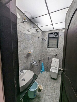 Bathroom in 2 BHK Apartment at Atharva Galaxy Wakad, Wakad – for Rent