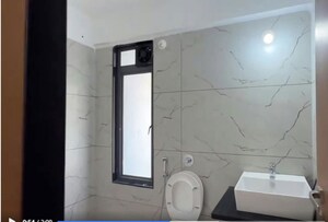 Bathroom in 3 BHK Apartment at Sankalp Residency Baner, Baner – for Rent
