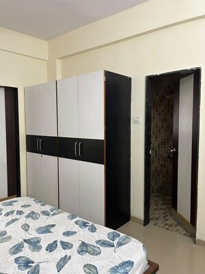 Bedroom in 2 BHK Apartment at Veddant Ganesh Vishwa, Ravet – for Rent