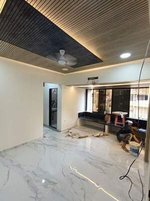 Living Room in 1.5 BHK Apartment at Mangal Orchid Chs, Andheri West – for Rent