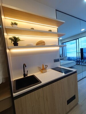 Kitchen in Studio Apartment at Marol Industrial Area Andheri, Andheri East – for Sale