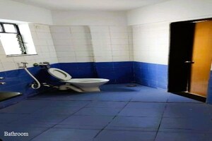 Bathroom in 3 BHK Apartment at Gera Emerald City, Kharadi – for Rent