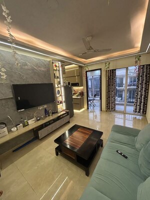 Living Room in 3 BHK Builder Floor at Signature Global Park 4 and 5, Sohna Sector 36 – for Rent