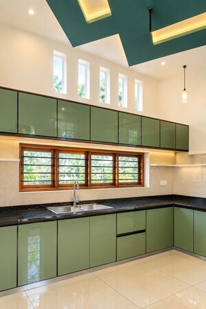Kitchen in 4 BHK Independent House at Thrissur 1 – for Sale
