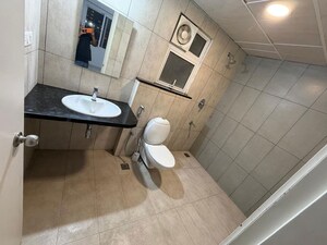 Bathroom in 2 BHK Apartment at Prestige Lakeside Habitat, Varthur – for Rent