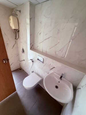 Bathroom in 2 BHK Apartment at Lodha Codename Premier, Dombivli East – for Rent