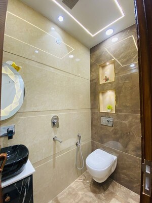 Bathroom in 3 BHK Builder Floor at Dwarka Mor – for Sale
