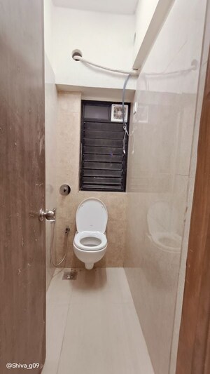Bathroom in 1 BHK Apartment at Suraj Palette, Dadar West – for Rent