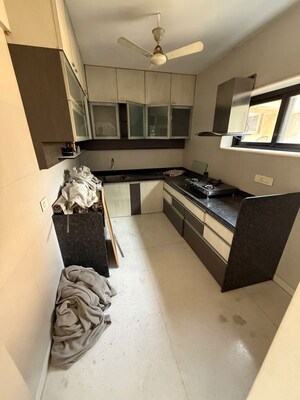 Staircase in 3 BHK Apartment at Karia Konark Residency, Koregaon Park – for Rent