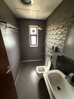 Bathroom in 3 BHK Apartment at Karia Konark Residency, Koregaon Park – for Rent