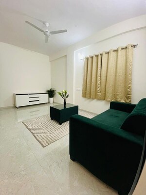 Living Room in 1 BHK Apartment at Rajat Rashmi Apartment, Koregaon – for Rent