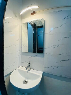 Bathroom in 1 BHK Apartment at Rajat Rashmi Apartment, Koregaon – for Rent