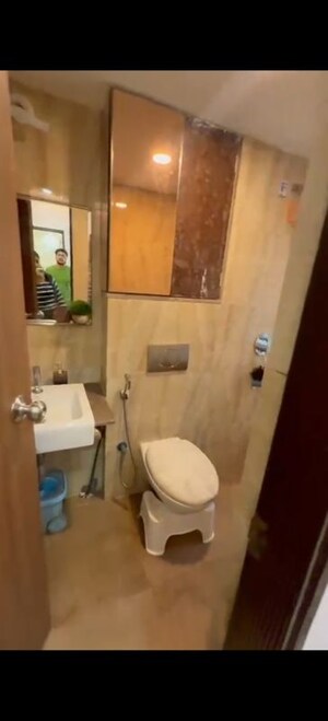 Bathroom in 1 BHK Apartment at Lodha Amara, Kolshet Road – for Sale