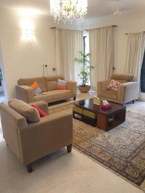 Living Room in 4 BHK Villa at Prestige Oasis, Rajanukunte – for Rent