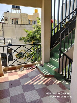 Balcony in 1 BHK Independent House at Bileshivale – for Rent