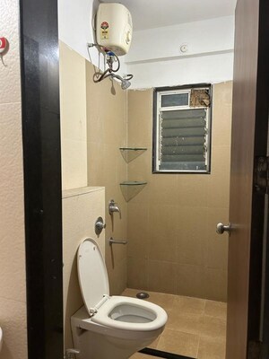 Bathroom in 1 BHK Apartment at Arin Apartment, Veerabhadra Nagar – for Rent