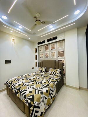 Bedroom in 3 BHK Builder Floor at Dwarka Mor – for Sale