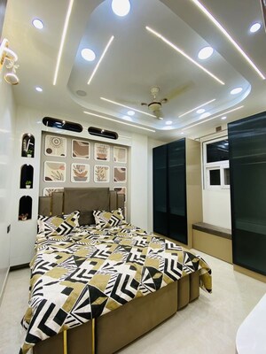 Bedroom in 3 BHK Builder Floor at Dwarka Mor – for Sale