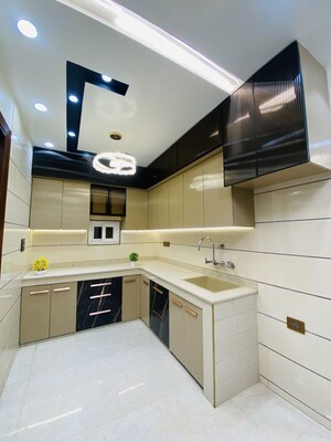 Kitchen in 3 BHK Builder Floor at Dwarka Mor – for Sale