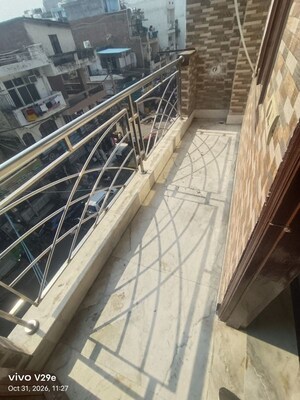 Balcony in 2 BHK Builder Floor at Ramesh Nagar – for Rent