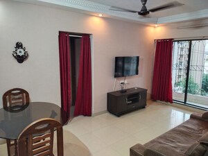Living Room in 2 BHK Apartment at Jiten Apartment, Andheri West – for Rent