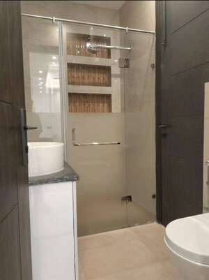 Bathroom in 3 BHK Apartment at Khar Gymkhana Apartment, Khar West – for Rent